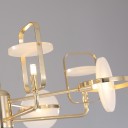 Loft Industry Modern - The Gold Light Chandelier